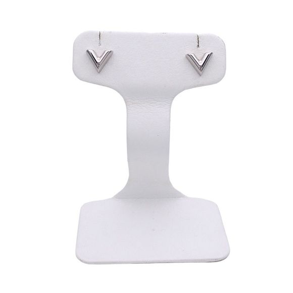 Louis Vuitton Earrings Women's Men's Branded Metal Earrings - Escential V - Picture 2 of 9